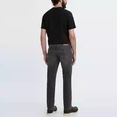 Levi's Straight Jeans Black Grey
