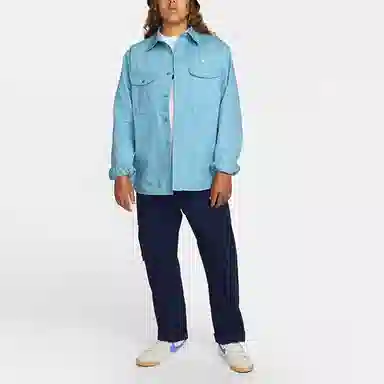 Nike SB Long Sleeve Shirt Mist Blue