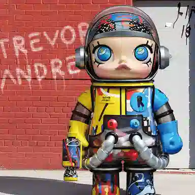 POP MART Molly MEGA SPACE Trevor Andrew 1000 70cm