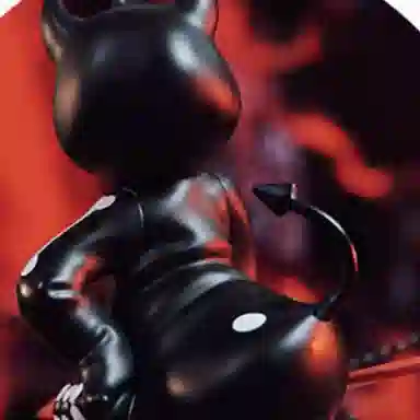 Disney Donald Duck Retro Series Devil Duck Figurine 15cm