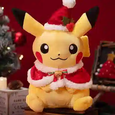 POKEMON Pikachu Christmas Plush 34cm