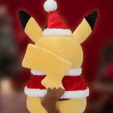 POKEMON Pikachu Christmas Plush 34cm