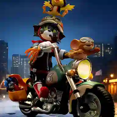 52TOYS TOM and JERRY 18cm