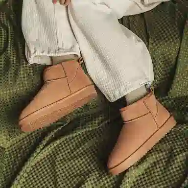 ZHR Snow Boots Waterproof Thick Sole