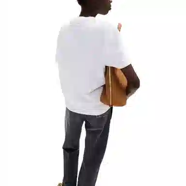 Miu Miu Logo Embellished T-Shirt White