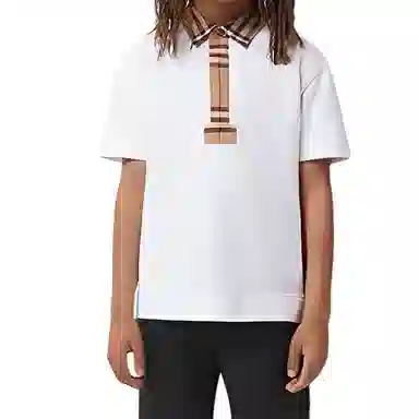 Burberry Kids Polo White