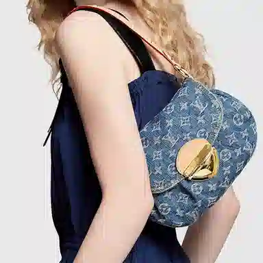 Louis Vuitton Sunset Bag Blue Denim