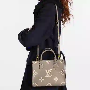 Louis Vuitton Onthego PM Elephant Grey/Cream