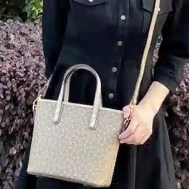 why Medium Capacity Shoulder Bag Brown/Beige