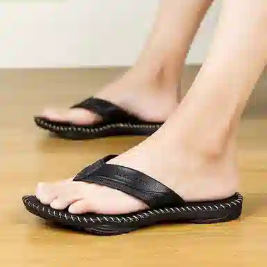 木林森 时尚百搭人字拖鞋 男款