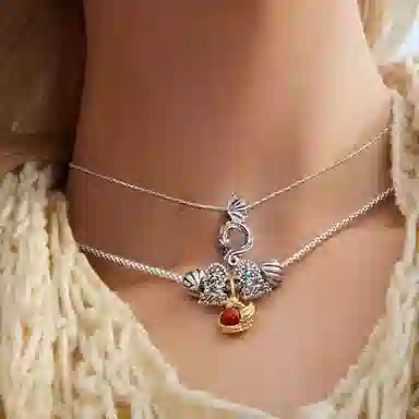 Pandora Game of Thrones Dragon Pendant Necklace