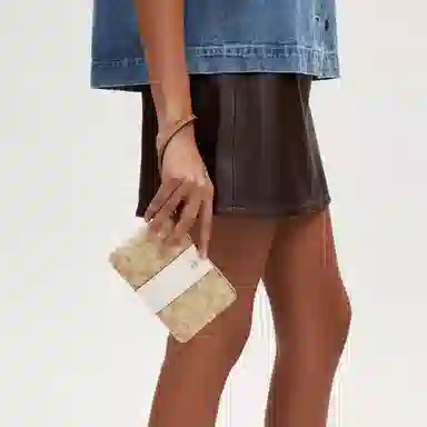 COACH Corner Zip Wristlet 15