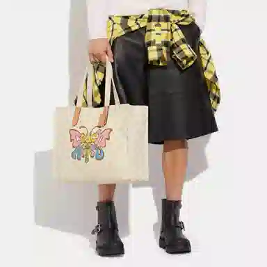COACH x Lil Nas Canvas 43 Tote Bag