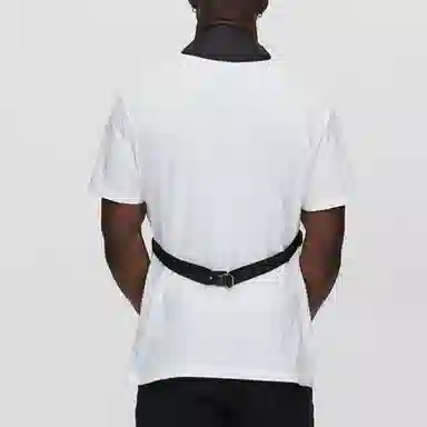 Stone Island Tactical Logo Waist Bag Black