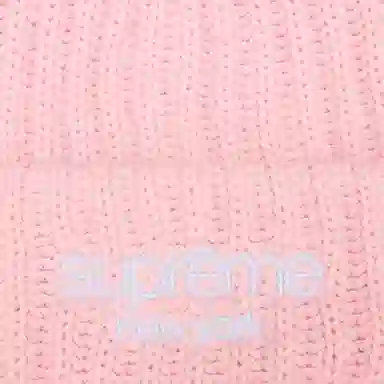 Supreme Classic Logo Chunky Ribbed Beanie