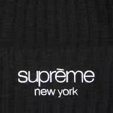 Supreme Classic Logo Chunky Ribbed Beanie
