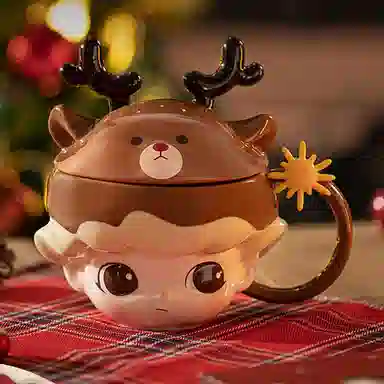 POP MART DIMOO Snowman's Letter Mug 2023 Christmas