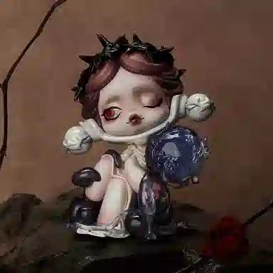 POP MART SKULLPANDA THE GLIMPSE FIGURE