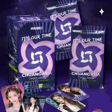 万画云游 创造营亚洲新星收藏卡 综合卡