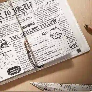 POP MART HIRONO Silent Drama Series Notebook