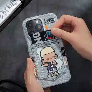 POP MART KUBO JEANS iPhone Case