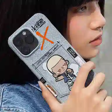POP MART KUBO JEANS iPhone Case