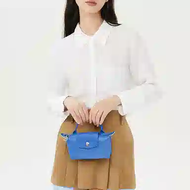 LONGCHAMP Le Pliage Green Cornflower