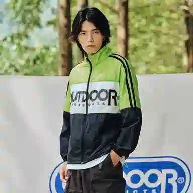 OUTDOOR PRODUCTS Letter Print Sun Protection Jacket