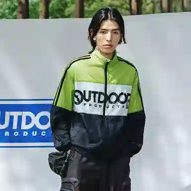 OUTDOOR PRODUCTS Letter Print Sun Protection Jacket