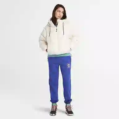 Timberland Hooded Down Jacket Smoke White