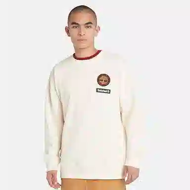 Timberland Letter Logo Crewneck Sweatshirt