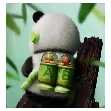 POP MART MEGA SPACE MOLLY Panda 400%