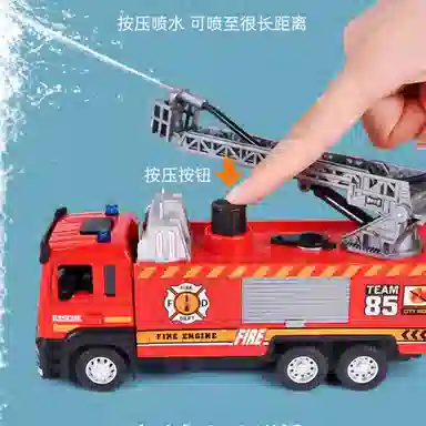 卡威 合金五车玩具礼盒套装组合 成品模型