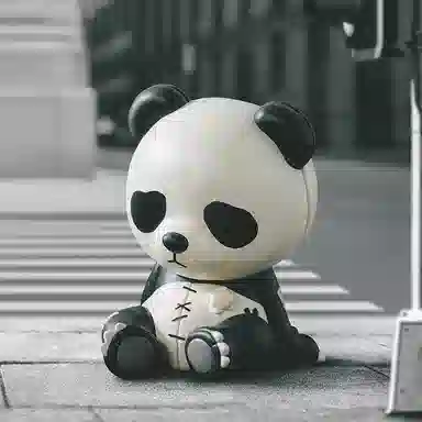POP MART Hirono Panda Figurine