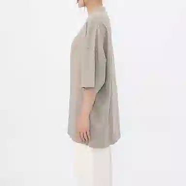 Fear of God Essentials V-Neck T-Shirt Core Heather