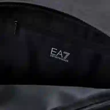 Emporio Armani Large Logo Backpack Black