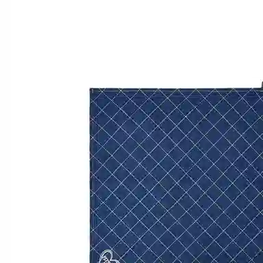 Lee Museum Series Embroidered Scarf Deep Blue