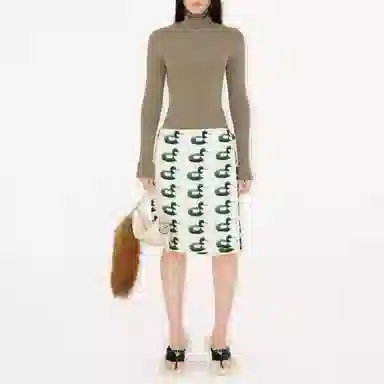 Burberry Mini Pearl White