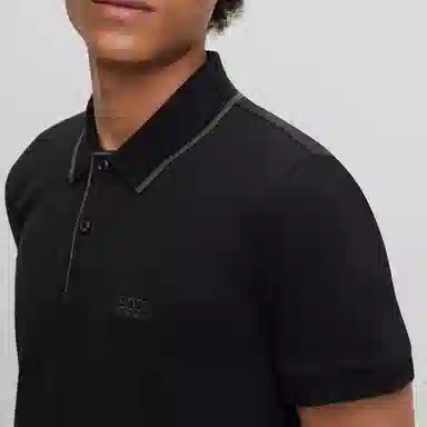 HUGO BOSS Cotton-Piqu Polo Shirt With Embroidered Logo LogoPolo