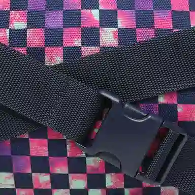 Vans Tie-Dye Checkerboard Waist Bag Purple