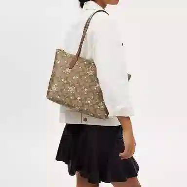 COACH Zip Top Tote 29 Tote