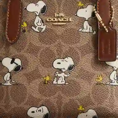 COACH x PEANUTS City 15Logo Tote