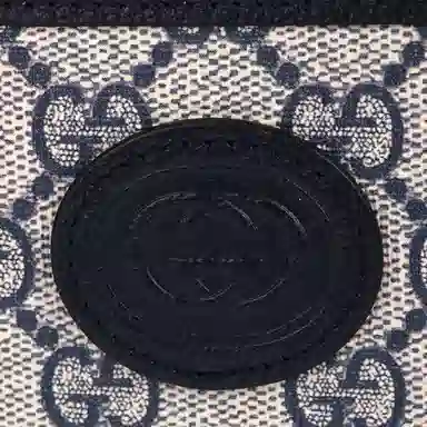 Gucci Box Bag Blue/Beige