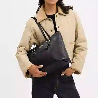 COACH Station 35 Logo Tote