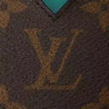 Louis Vuitton Card Holder Borneo Green