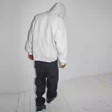 Supreme x MM6 Maison Margiela Foil Box Logo Sweatshirt