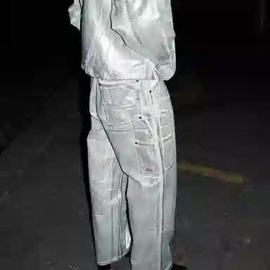 Supreme x MM6 Maison Margiela Foil Double Knee Painter Pant