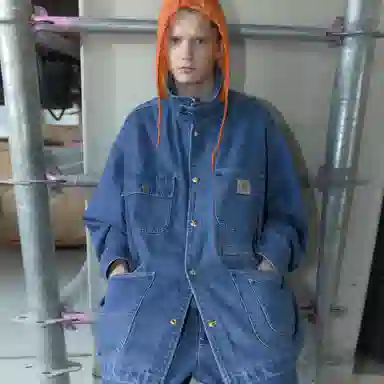 Carhartt WIP x Invincible Denim Chore Coat