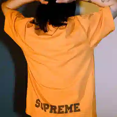 Supreme x GOODENOUGH SS25 WEEK15 SS Top logoT