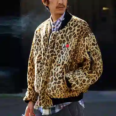 Supreme x GOODENOUGH SS25 WEEK15 Reversible MA-1 logo